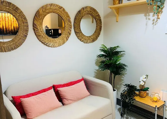 Newly-furnished 1br With Balcony Near Mrt Mandaluyong Apartamento *